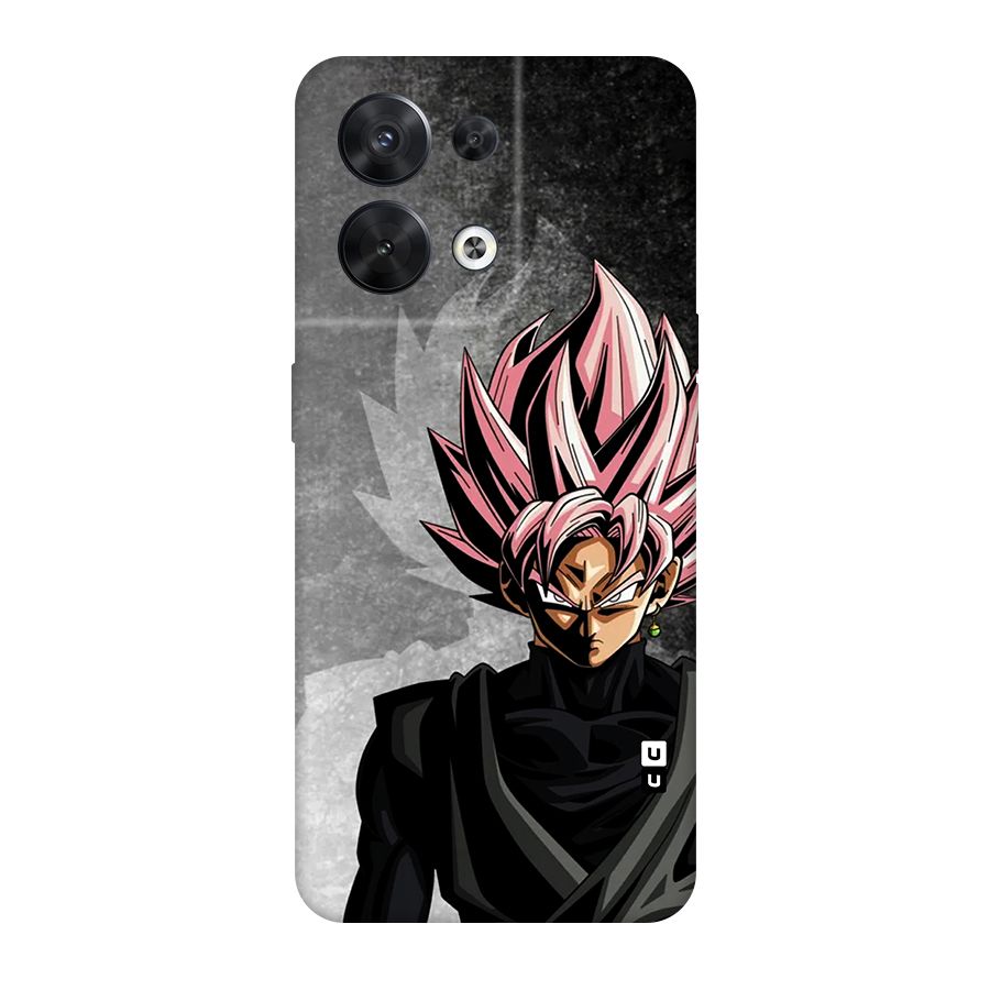 Angry Goku Original Polycarbonate Back Case for Oppo Reno8 5G