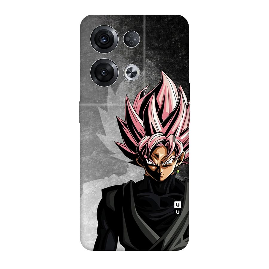 Angry Goku Original Polycarbonate Back Case for Oppo Reno8 Pro 5G