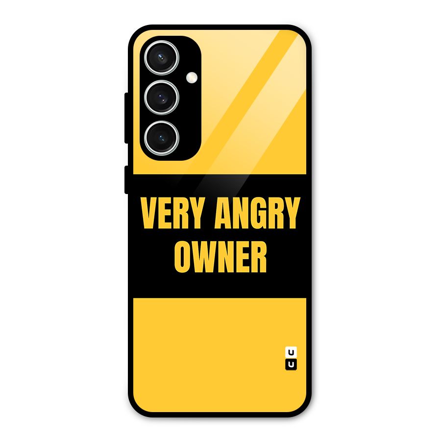 Angry Owner Glass Back Case for Galaxy S23 FE