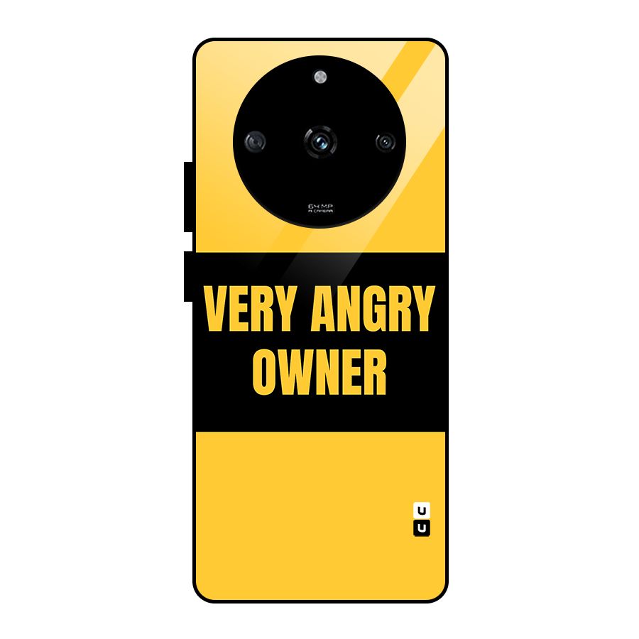 Angry Owner Glass Back Case for Realme Narzo 60 5G