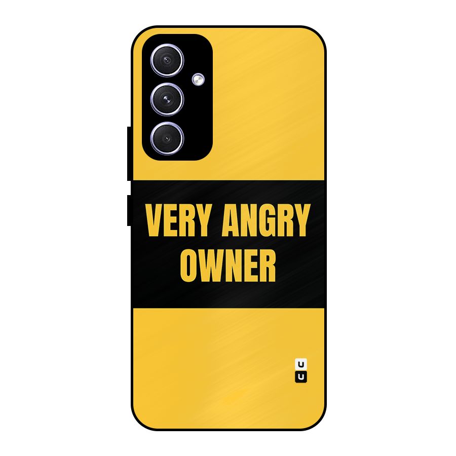 Angry Owner Metal Back Case for Galaxy A54