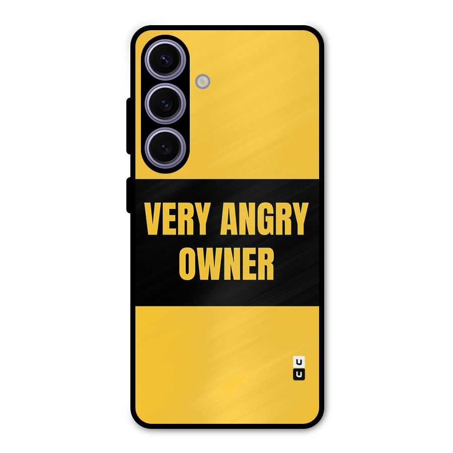 Angry Owner Metal Back Case for Galaxy S24