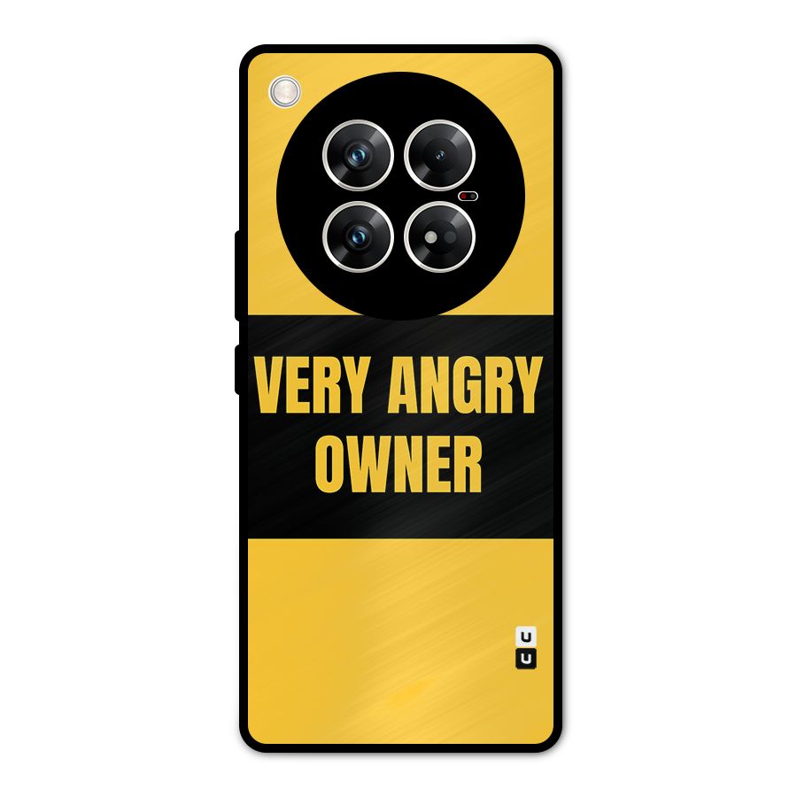 Angry Owner Metal Back Case for Infinix Zero 40 5G