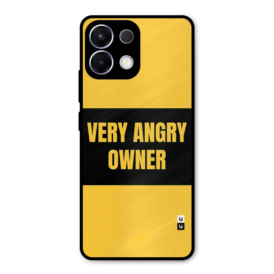 Angry Owner Metal Back Case for Oppo K13