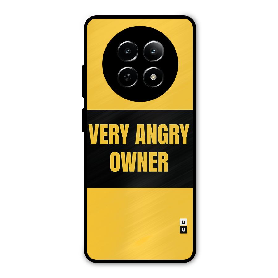 Angry Owner Metal Back Case for Realme 12 5G