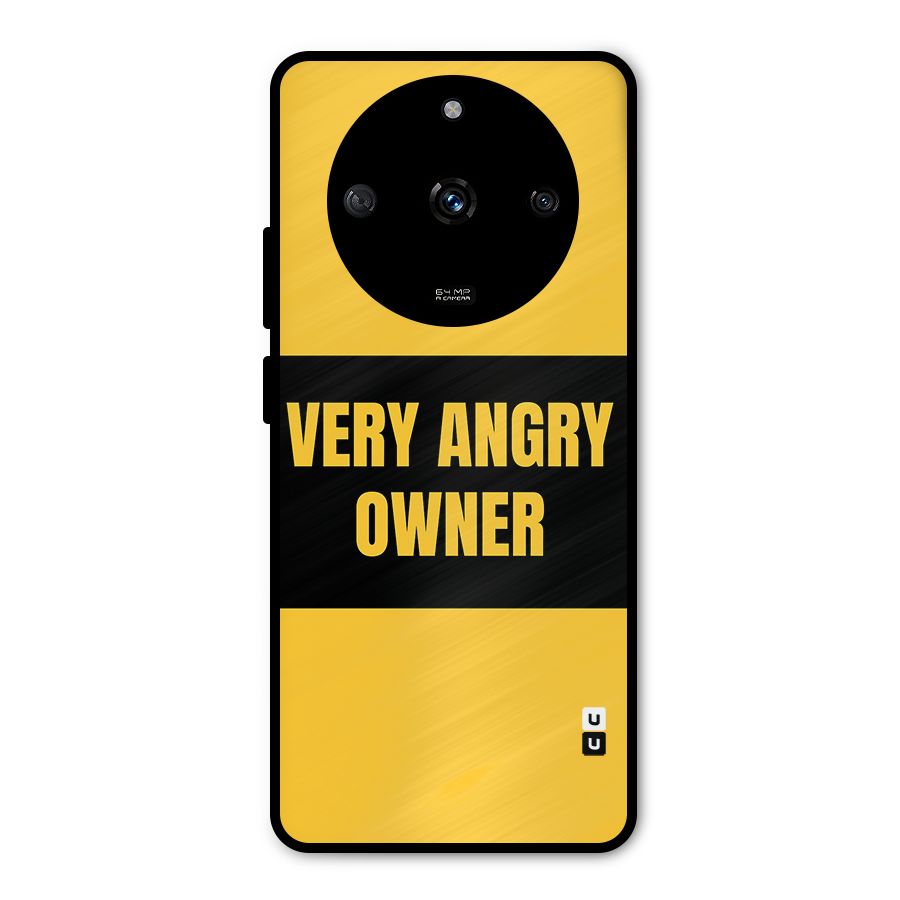 Angry Owner Metal Back Case for Realme Narzo 60 5G