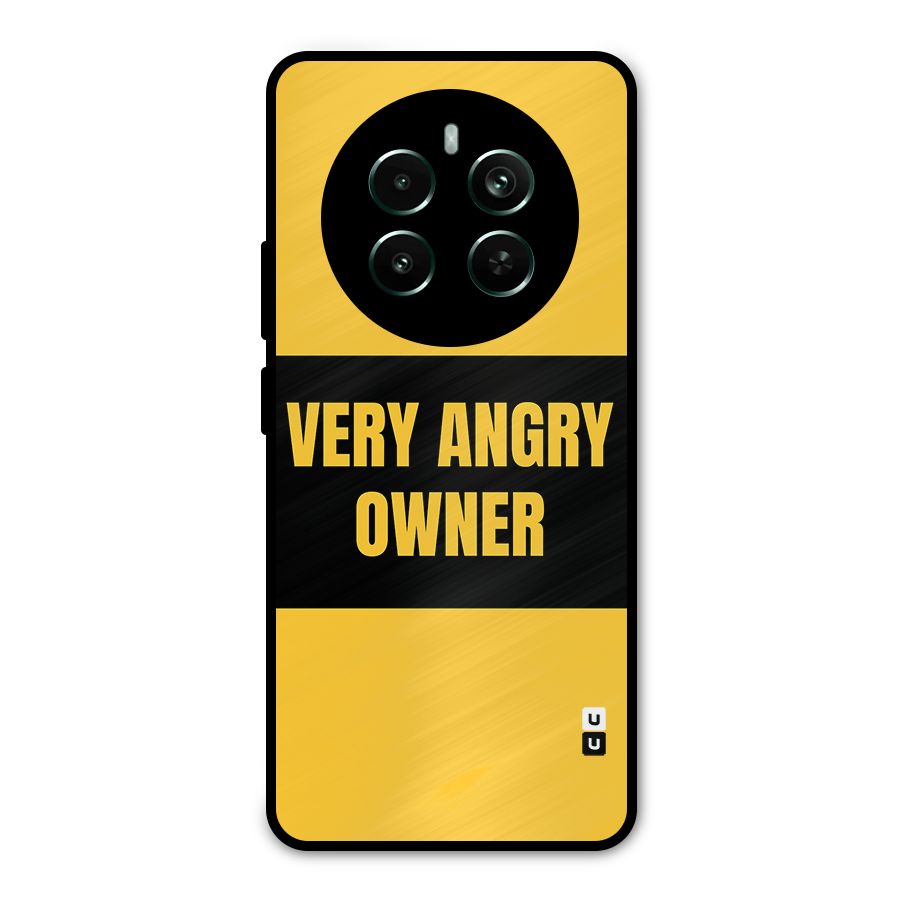Angry Owner Metal Back Case for Realme Narzo 70 Pro