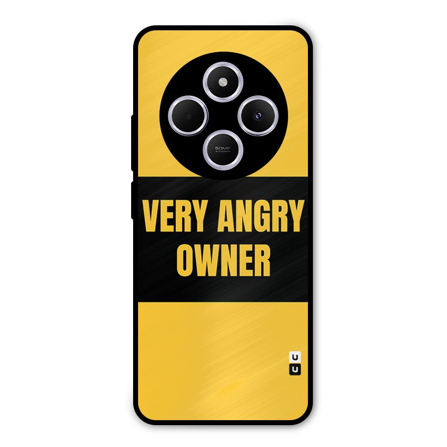 Angry Owner Metal Back Case for Redmi 14C