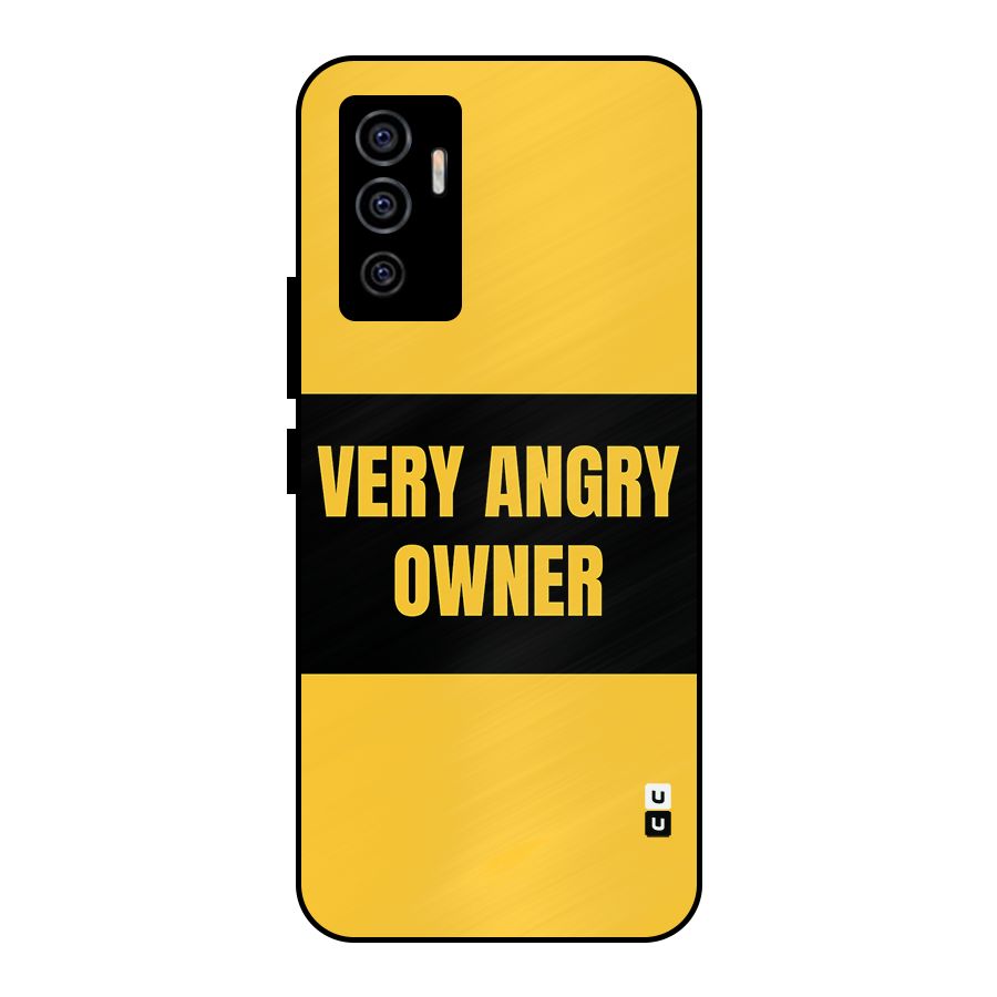 Angry Owner Metal Back Case for Vivo V23e