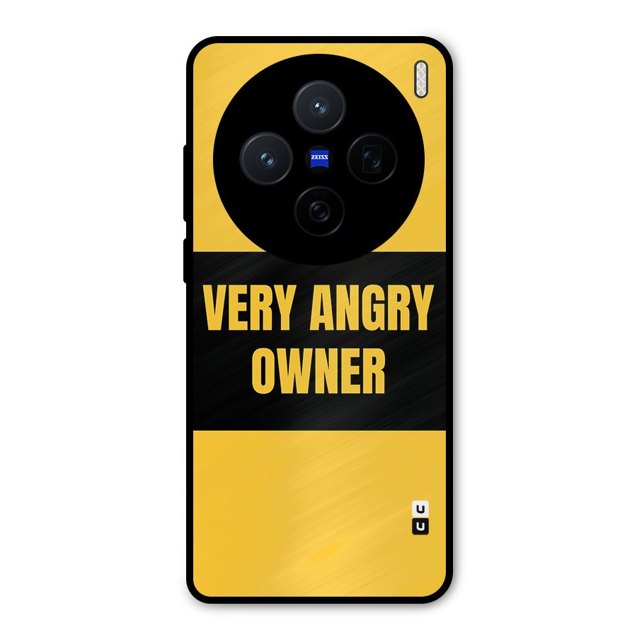 Angry Owner Metal Back Case for Vivo X200