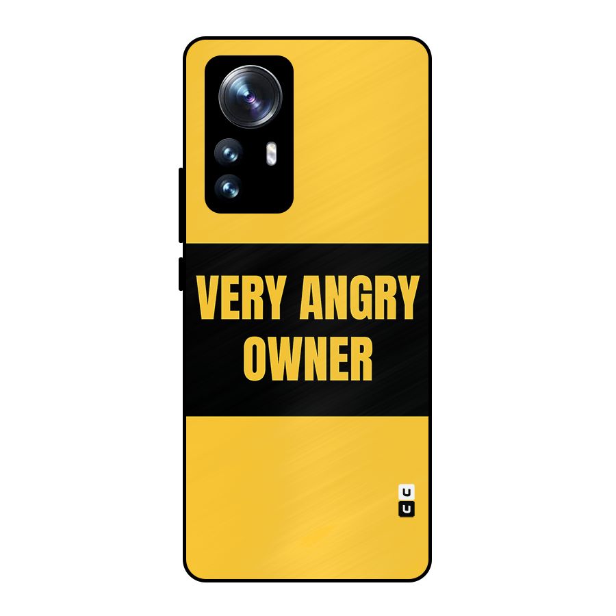 Angry Owner Metal Back Case for Xiaomi 12 Pro