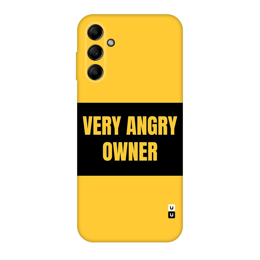 Angry Owner Original Polycarbonate Back Case for Galaxy A14 5G