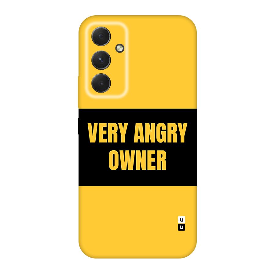 Angry Owner Original Polycarbonate Back Case for Galaxy A54