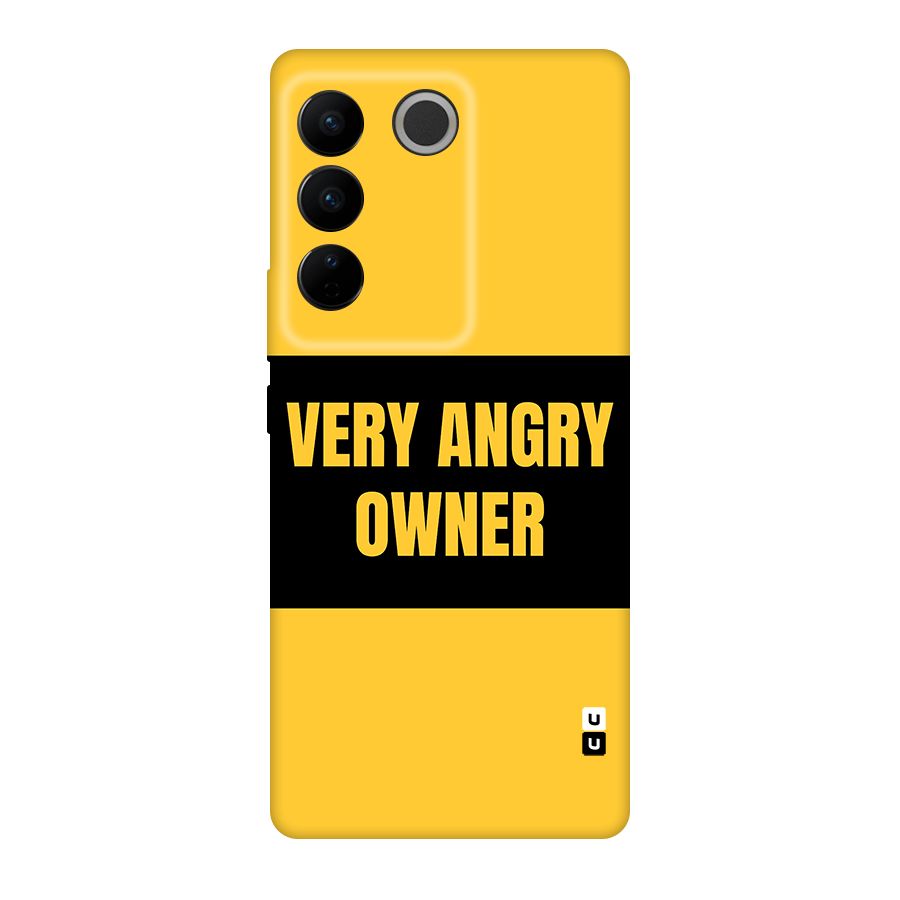 Angry Owner Original Polycarbonate Back Case for Vivo V27