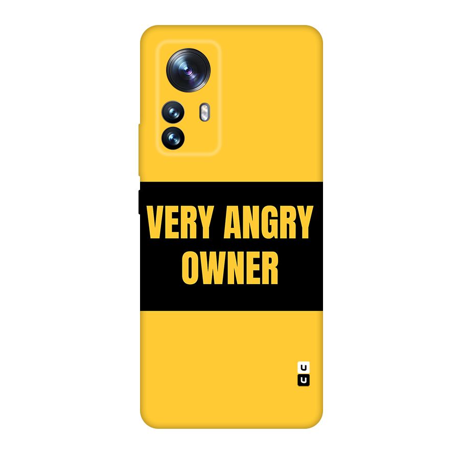 Angry Owner Original Polycarbonate Back Case for Xiaomi 12 Pro