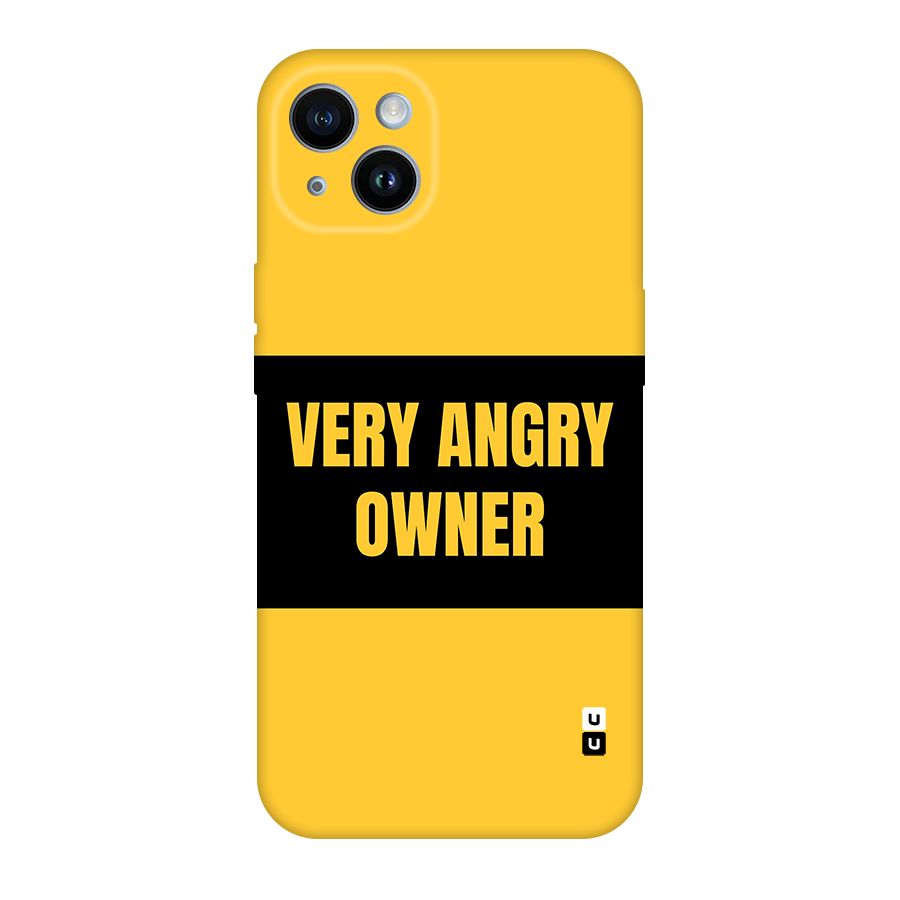 Angry Owner Original Polycarbonate Back Case for iPhone 14