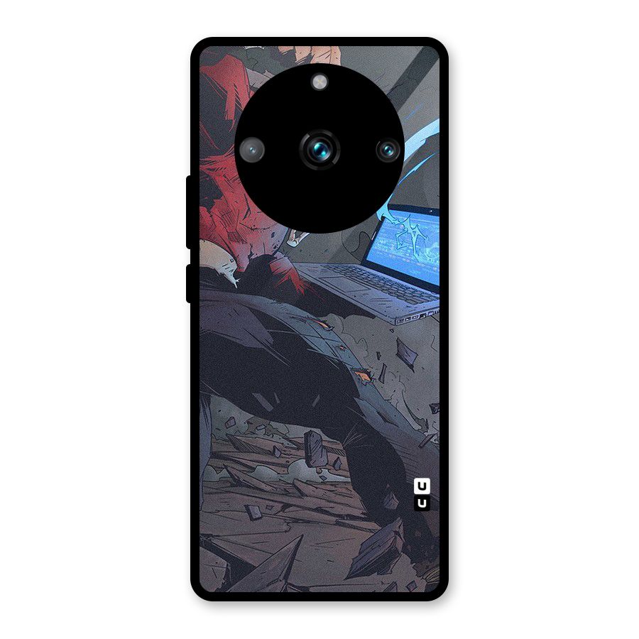 Angry Programmer Glass Back Case for Realme Narzo 60 Pro