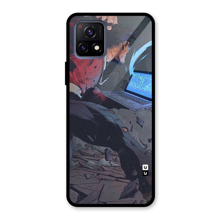 Angry Programmer Glass Back Case for Vivo Y72 5G