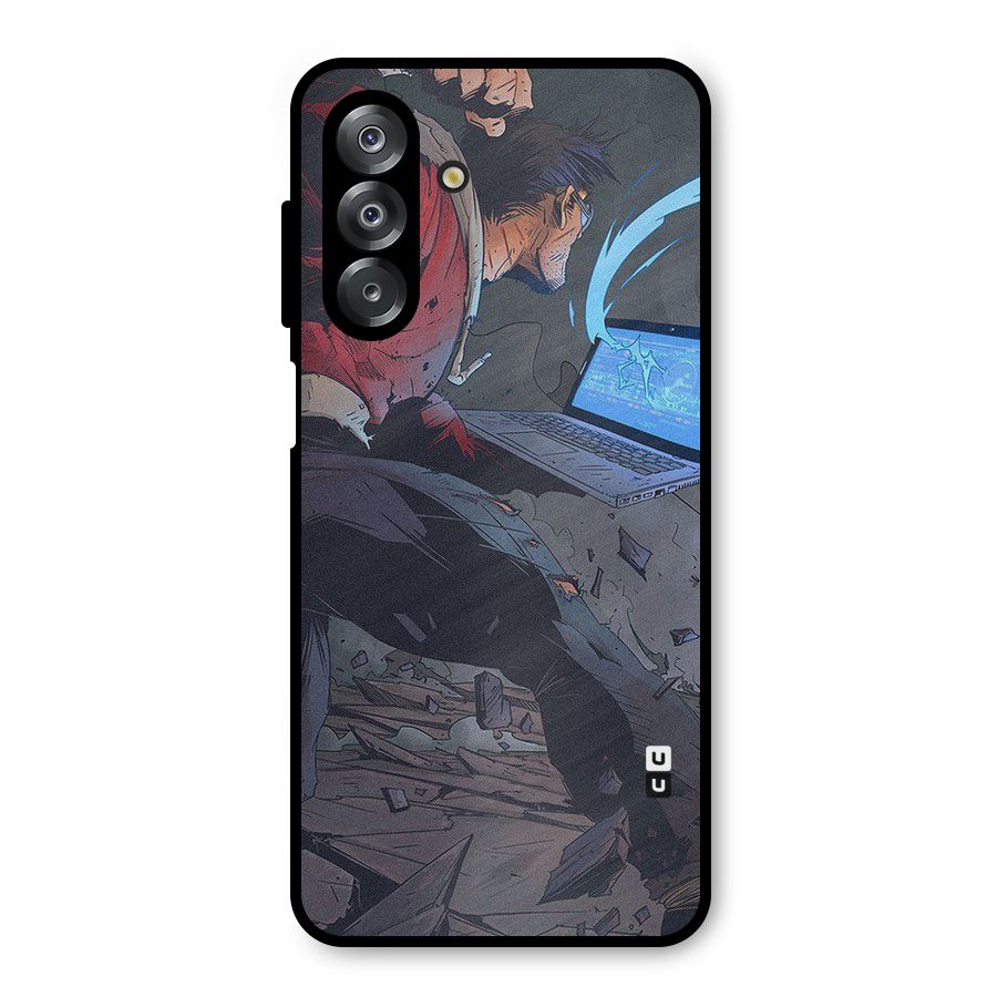 Angry Programmer Metal Back Case for Galaxy A26