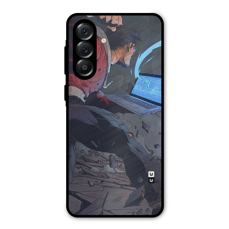 Angry Programmer Metal Back Case for Galaxy A36