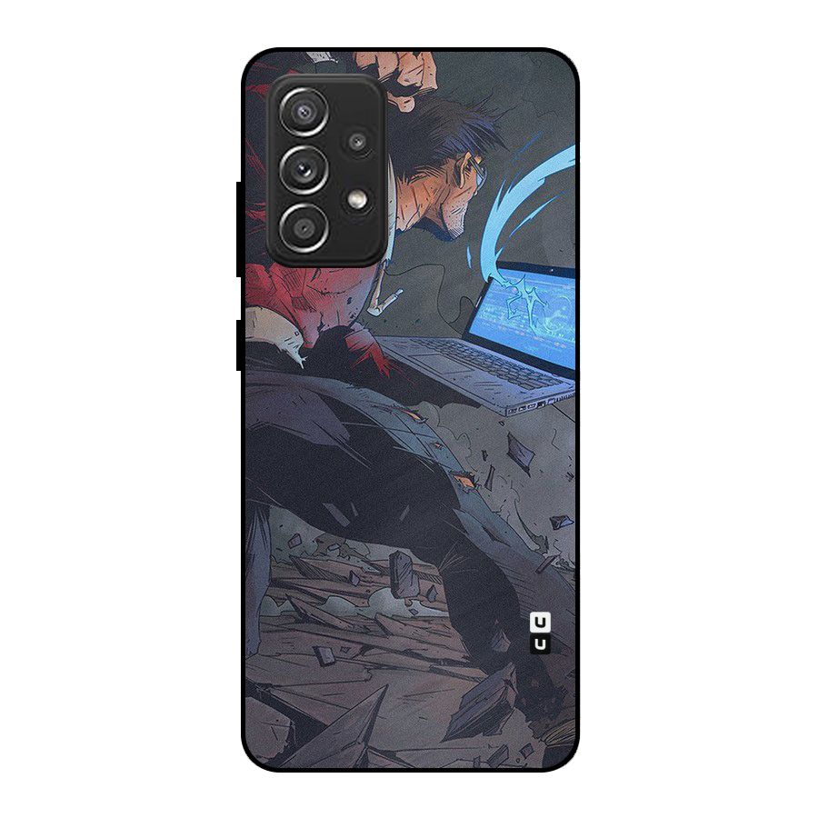 Angry Programmer Metal Back Case for Galaxy A52