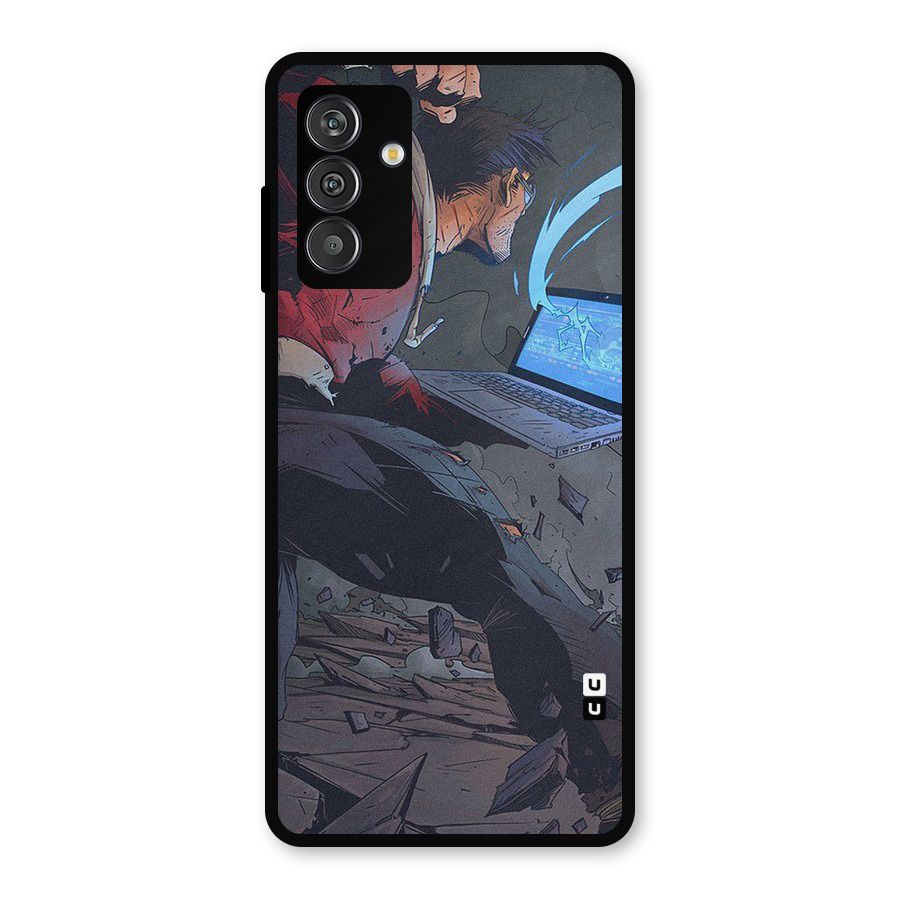 Angry Programmer Metal Back Case for Galaxy F13