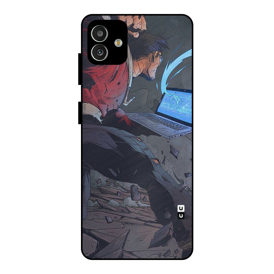 Angry Programmer Metal Back Case for Galaxy M13 5G