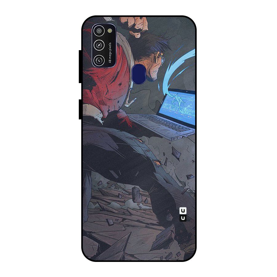 Angry Programmer Metal Back Case for Galaxy M30s