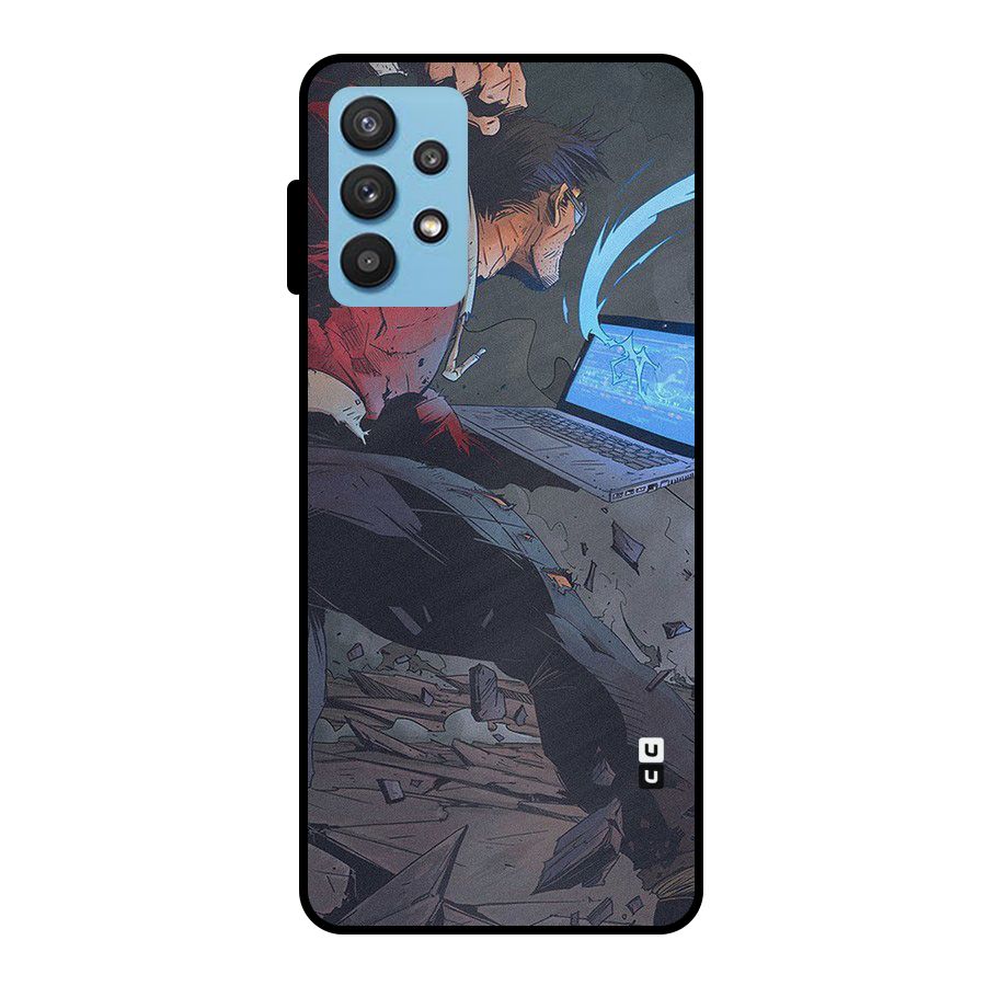 Angry Programmer Metal Back Case for Galaxy M32 5G