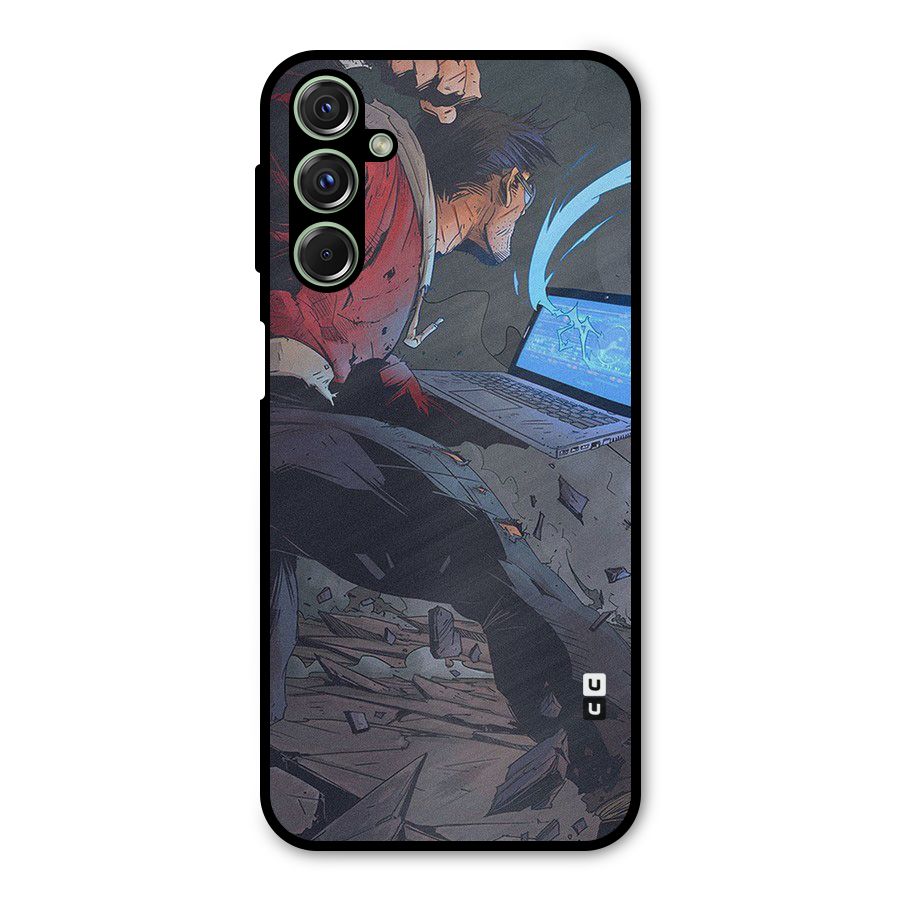 Angry Programmer Metal Back Case for Galaxy M34