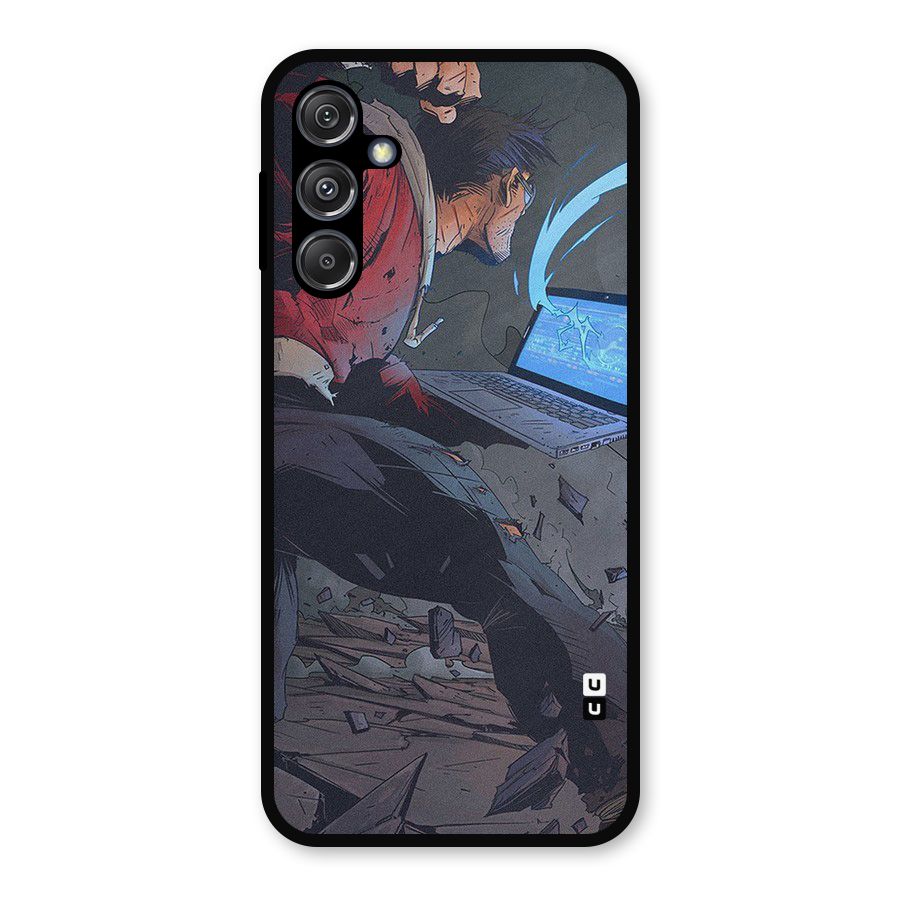 Angry Programmer Metal Back Case for Galaxy M34 5G
