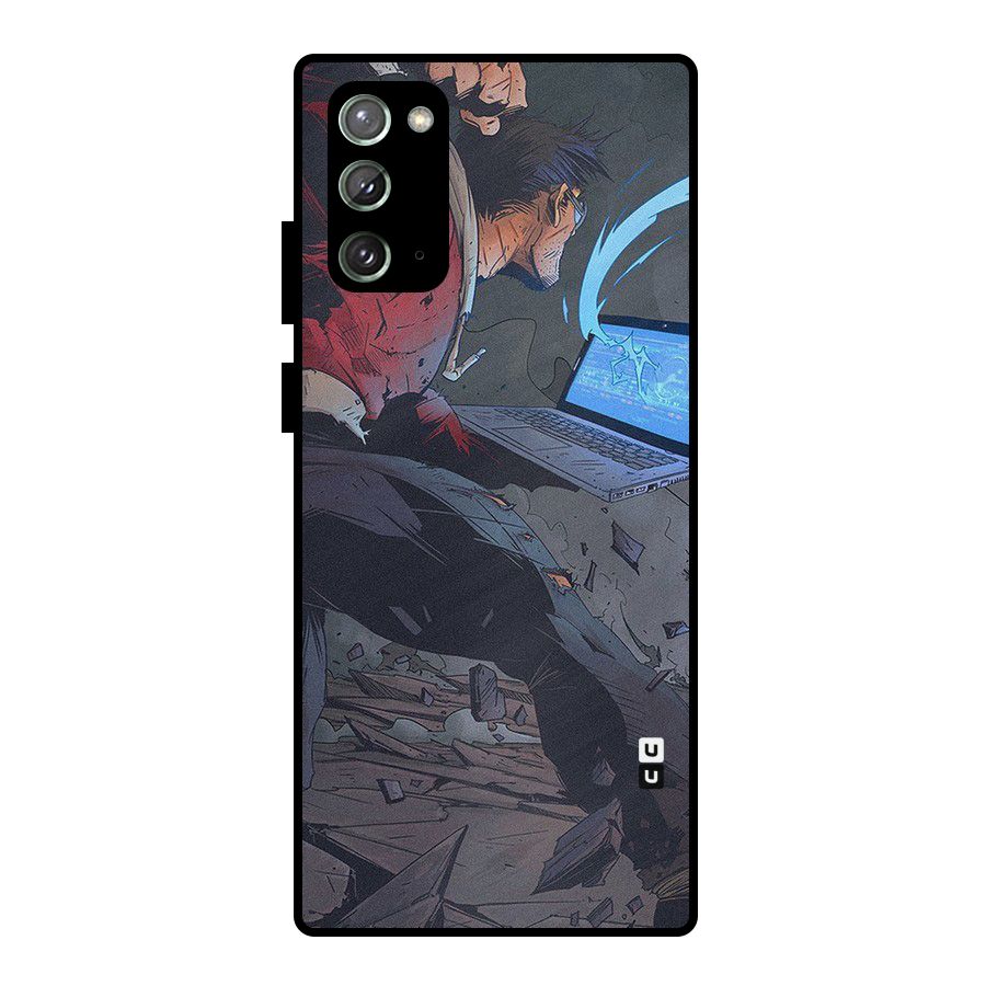 Angry Programmer Metal Back Case for Galaxy Note 20