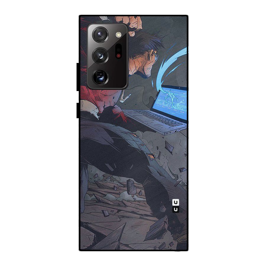 Angry Programmer Metal Back Case for Galaxy Note 20 Ultra