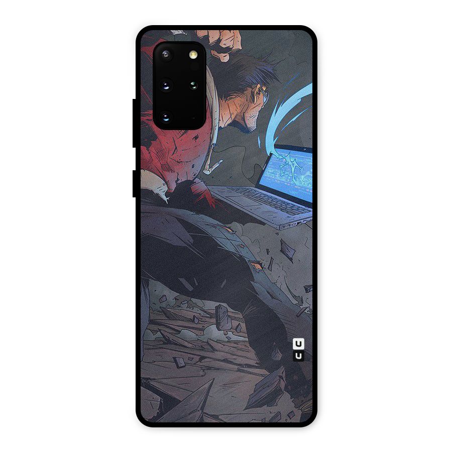 Angry Programmer Metal Back Case for Galaxy S20 Plus