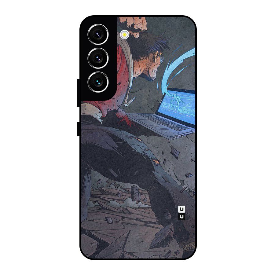 Angry Programmer Metal Back Case for Galaxy S22 5G