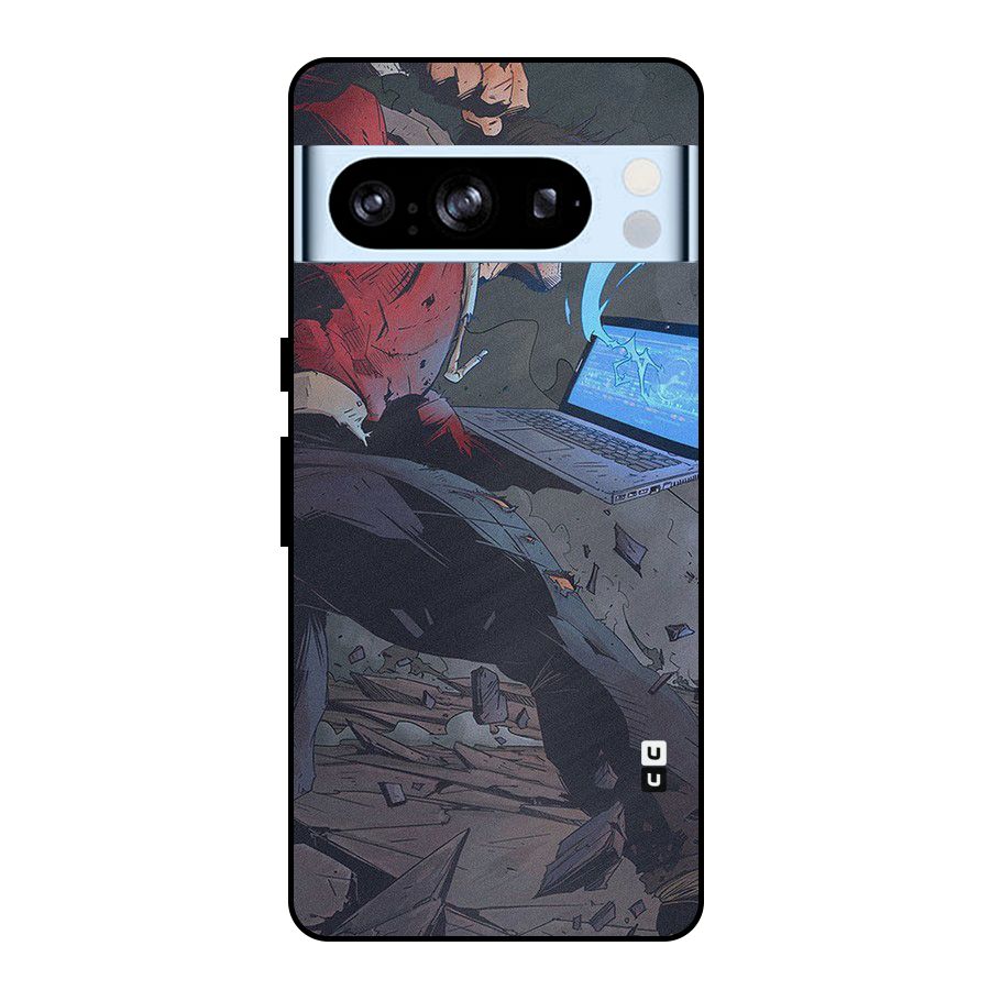 Angry Programmer Metal Back Case for Google Pixel 8 Pro