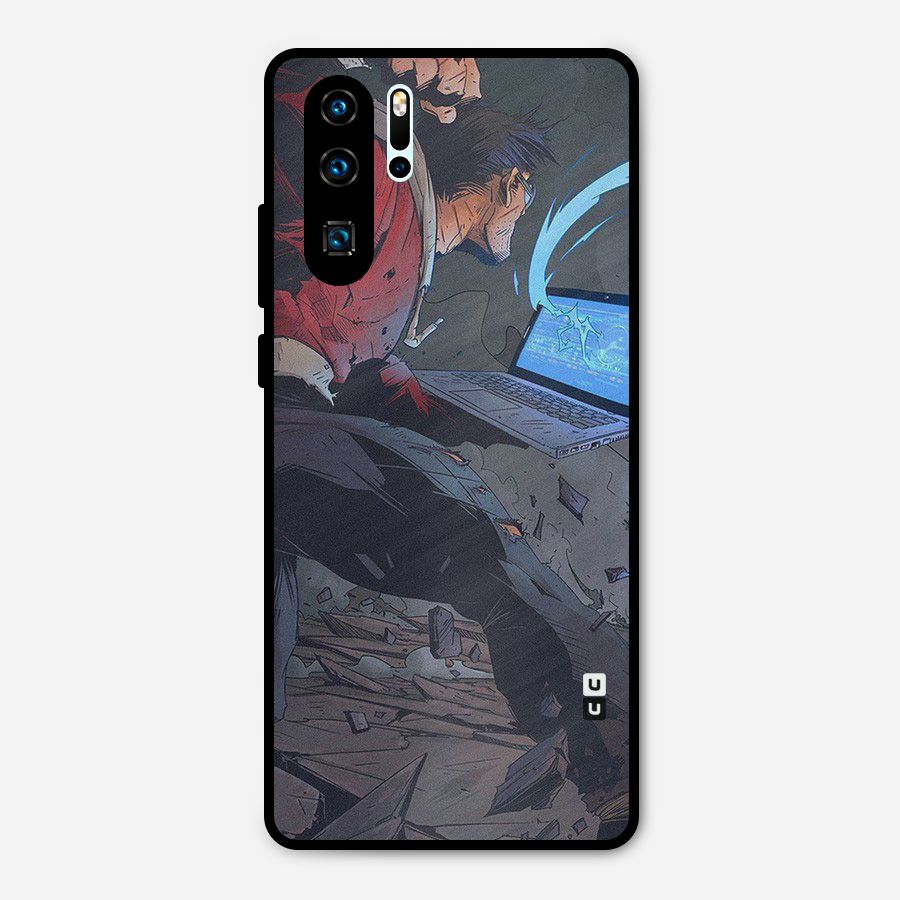 Angry Programmer Metal Back Case for Huawei P30 Pro