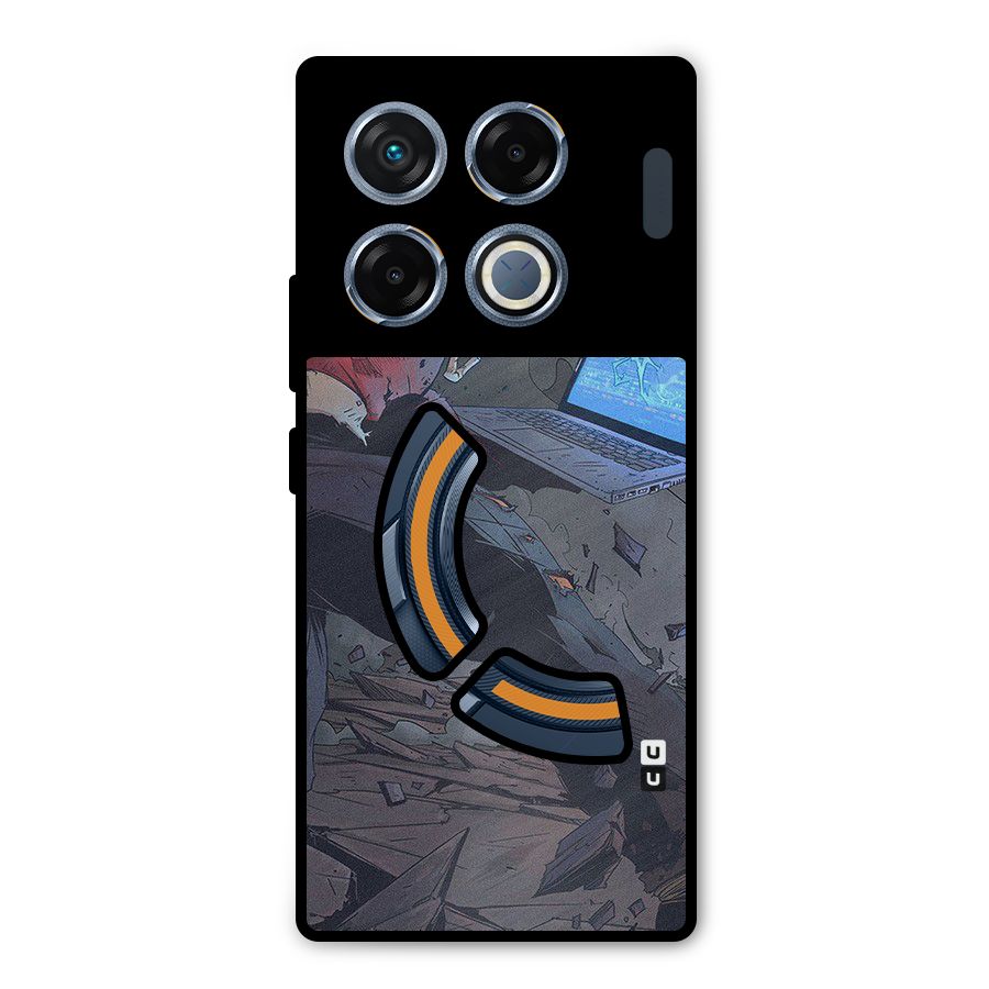 Angry Programmer Metal Back Case for Infinix GT 20 Pro