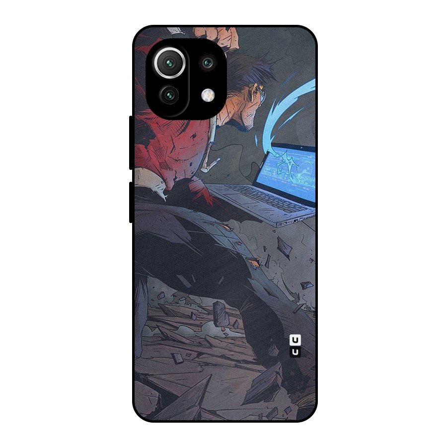 Angry Programmer Metal Back Case for Mi 11 Lite NE 5G