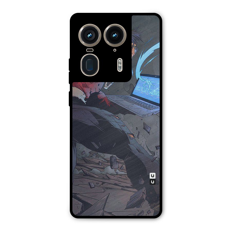 Angry Programmer Metal Back Case for Motorola Edge 50 Ultra