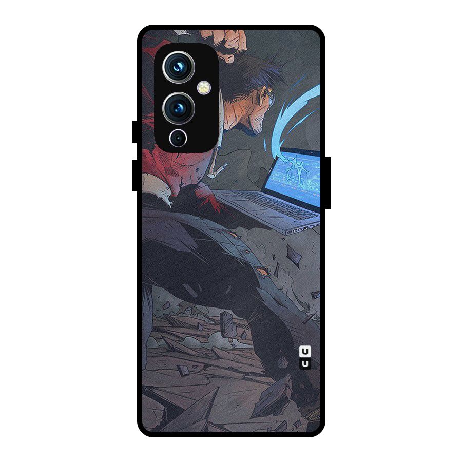 Angry Programmer Metal Back Case for OnePlus 9