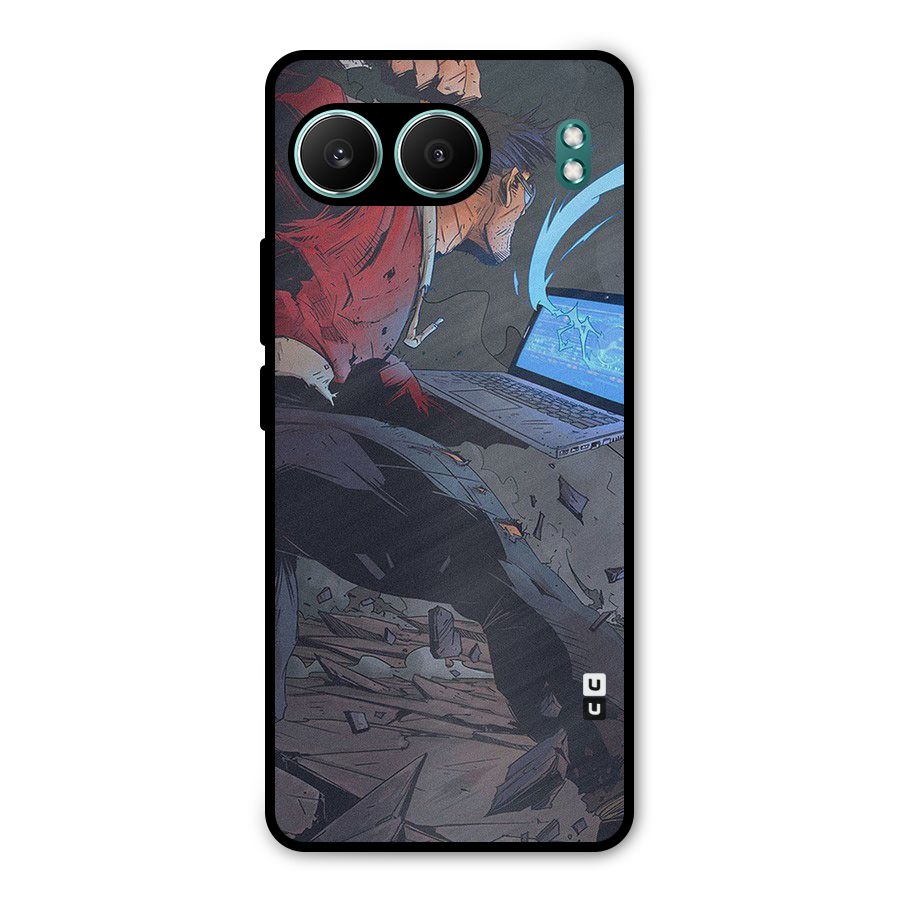 Angry Programmer Metal Back Case for OnePlus Nord 4
