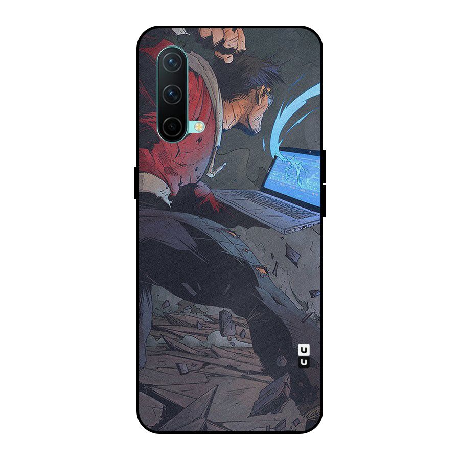 Angry Programmer Metal Back Case for OnePlus Nord CE 5G