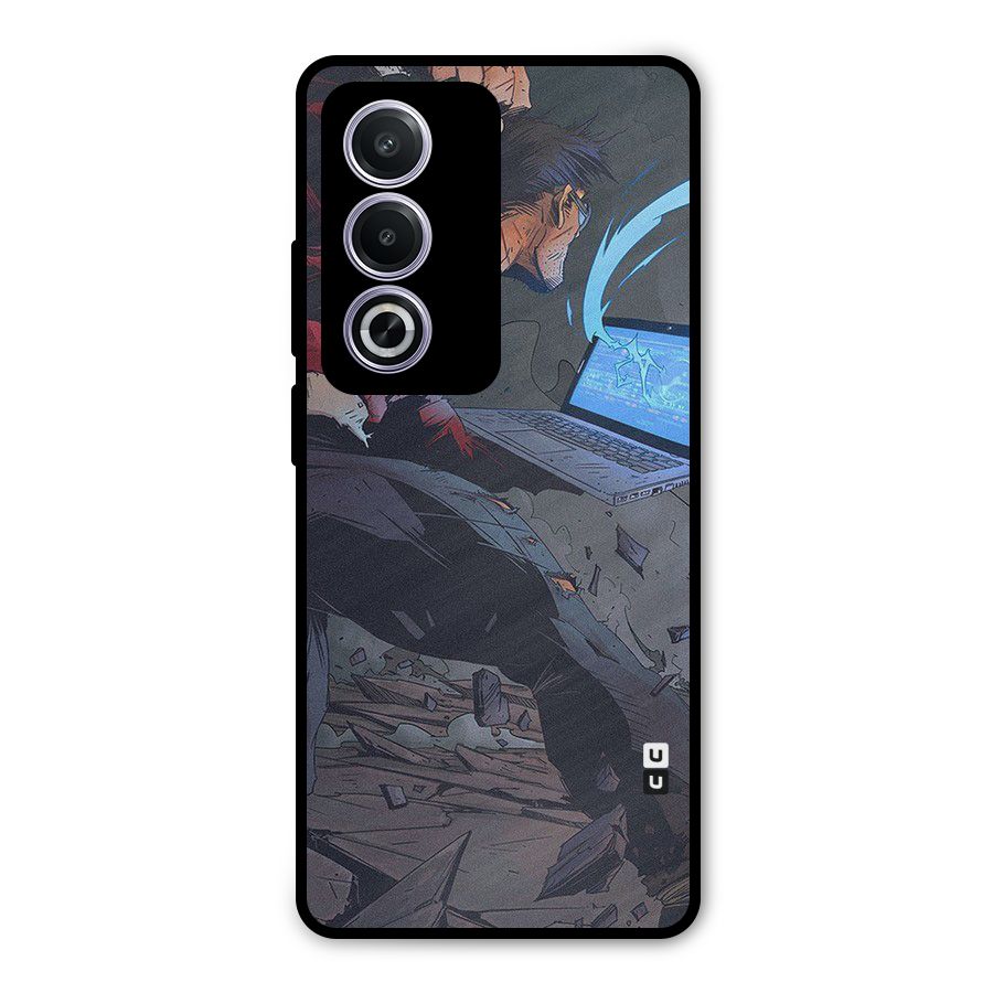 Angry Programmer Metal Back Case for Oppo K12x