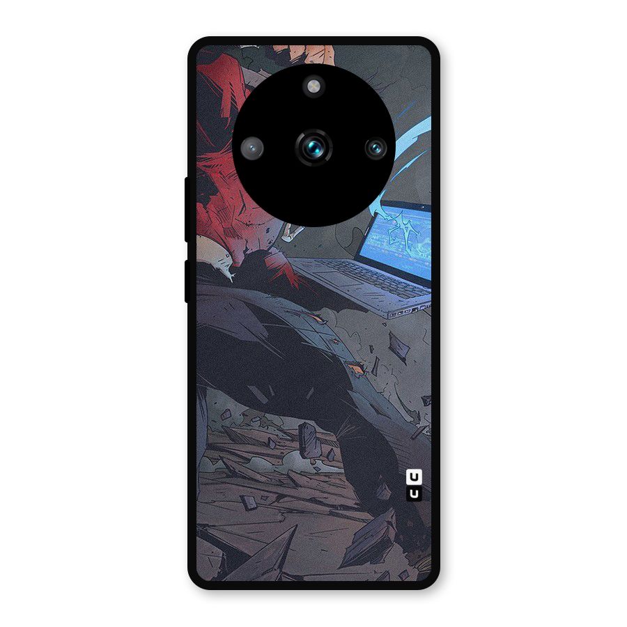 Angry Programmer Metal Back Case for Realme 11 Pro Plus