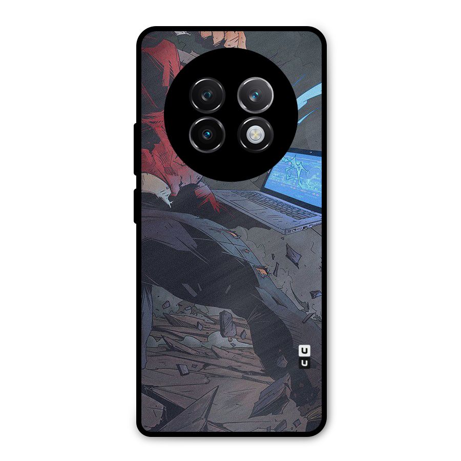 Angry Programmer Metal Back Case for Realme 13 Plus