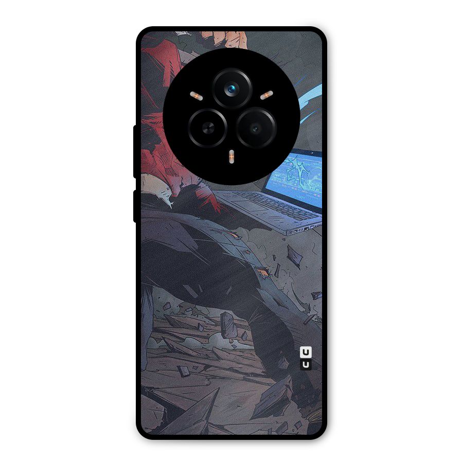 Angry Programmer Metal Back Case for Realme 14 Pro Plus