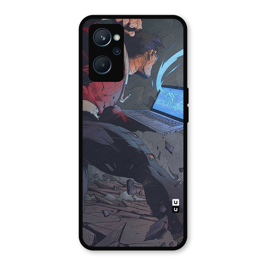Angry Programmer Metal Back Case for Realme 9i