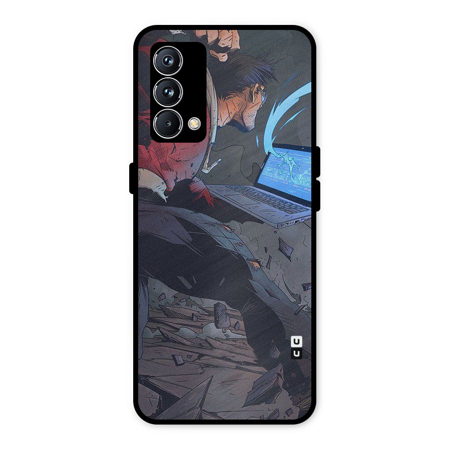 Angry Programmer Metal Back Case for Realme GT Master Edition