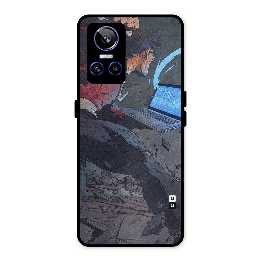 Angry Programmer Metal Back Case for Realme GT Neo 3